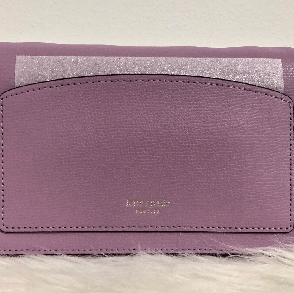 NWT Kate spade Sylvia Graphic Clover Chain Wallet - Picture 5 of 8